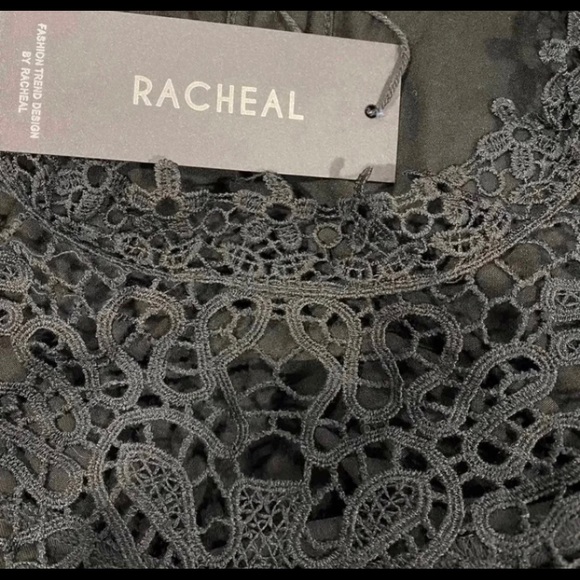 Sleeveless top with crochet lace detail - Picture 5 of 8